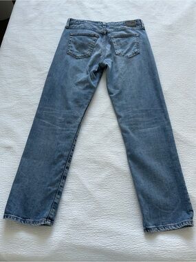 Agolde Women’s Medium Blue Straight Jeans